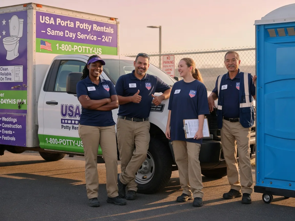 Porta Potty Rental company in Dawn, MO