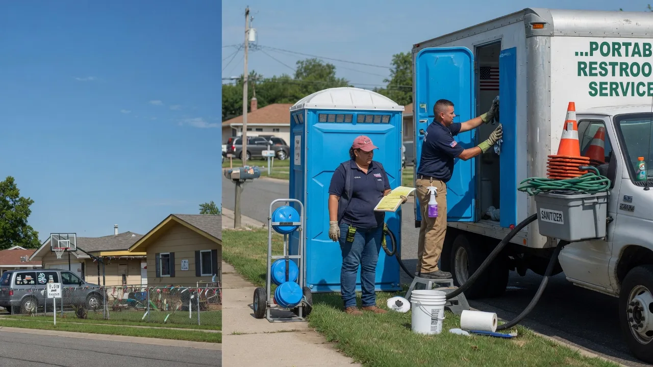 Portable Toilet Rental in Dawn, MO near me